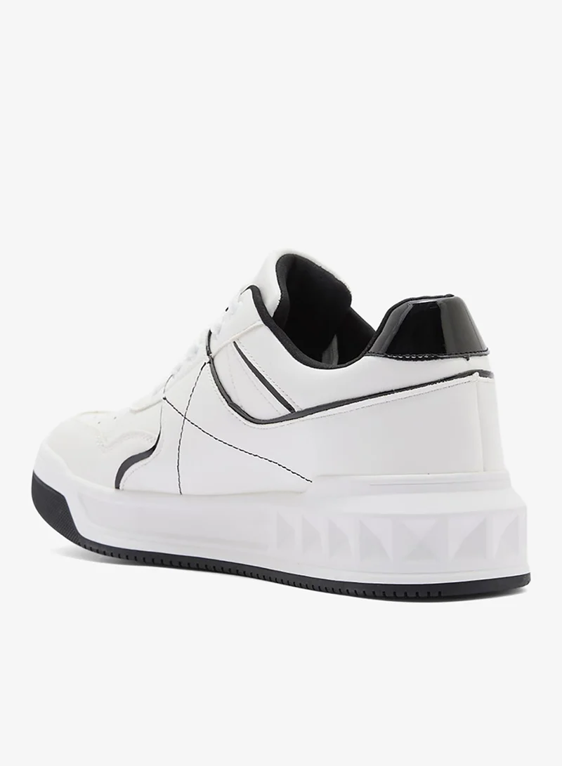 Ginger Contrast Panel Sneakers